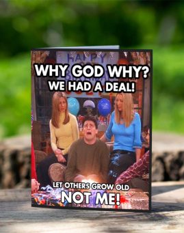 Friends Joey Why God Why Cestitka 1
