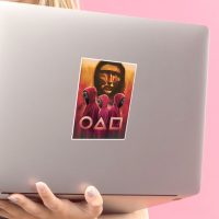 Squid Game Stiker Nalepnica za laptop 1