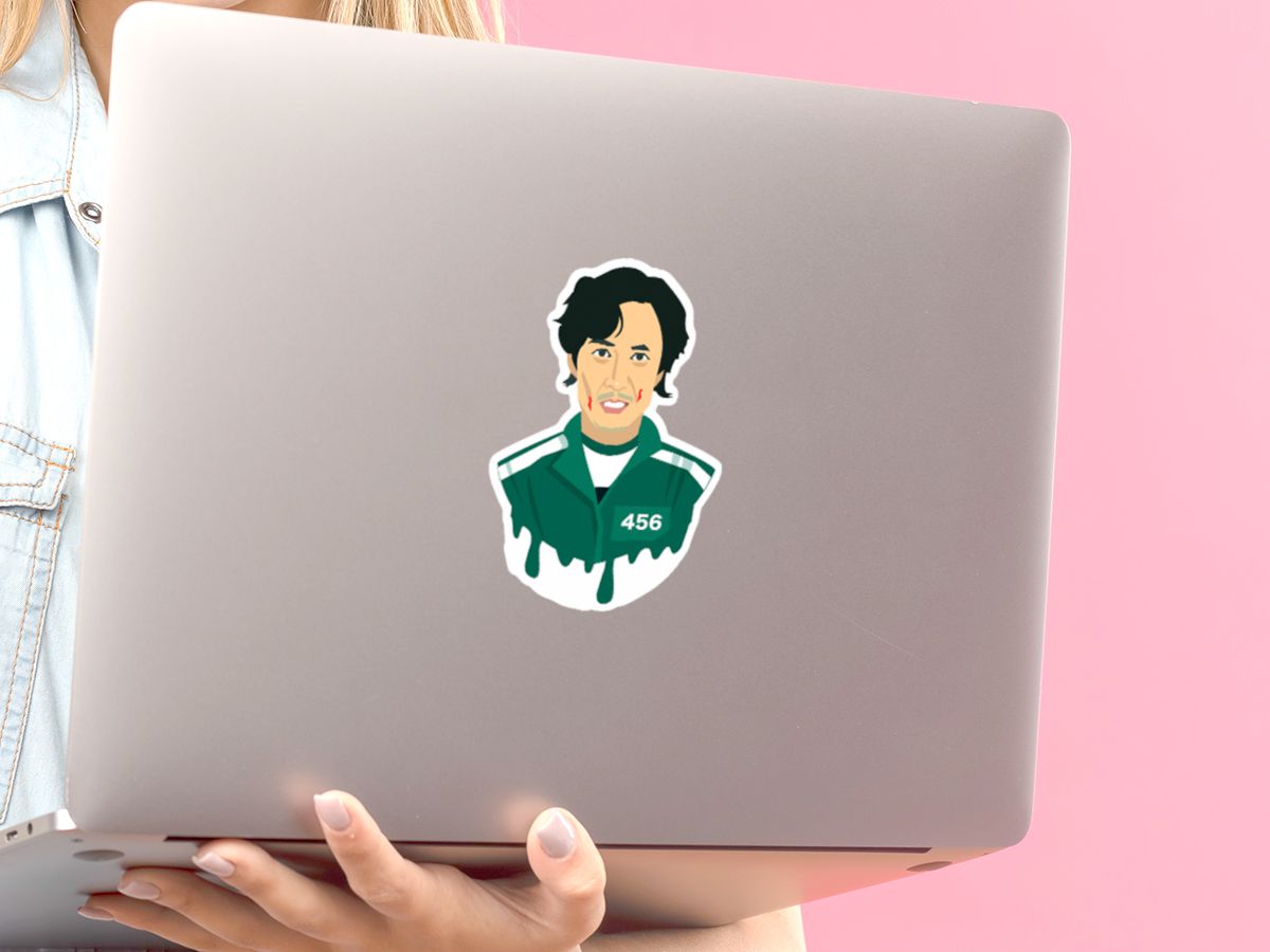 Squid Game Stiker Nalepnica za laptop 16 Squid Game Stiker Nalepnica za laptop 16