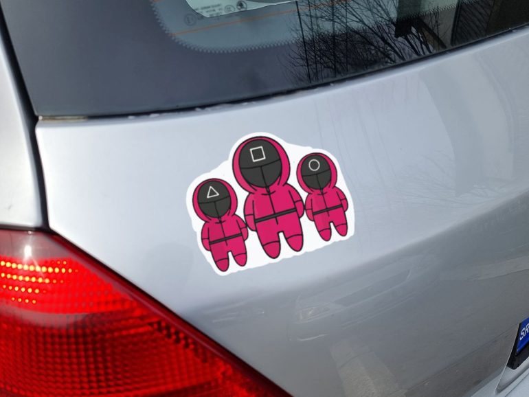 Squid Game Stiker Nalepnica za laptop 23