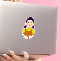 Squid Game Stiker Nalepnica za laptop 4