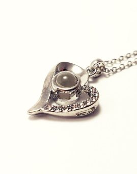 Volim Te Ogrlica Srce Silver 4