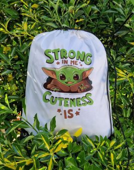 Cute Baby Yoda Basic Ranac