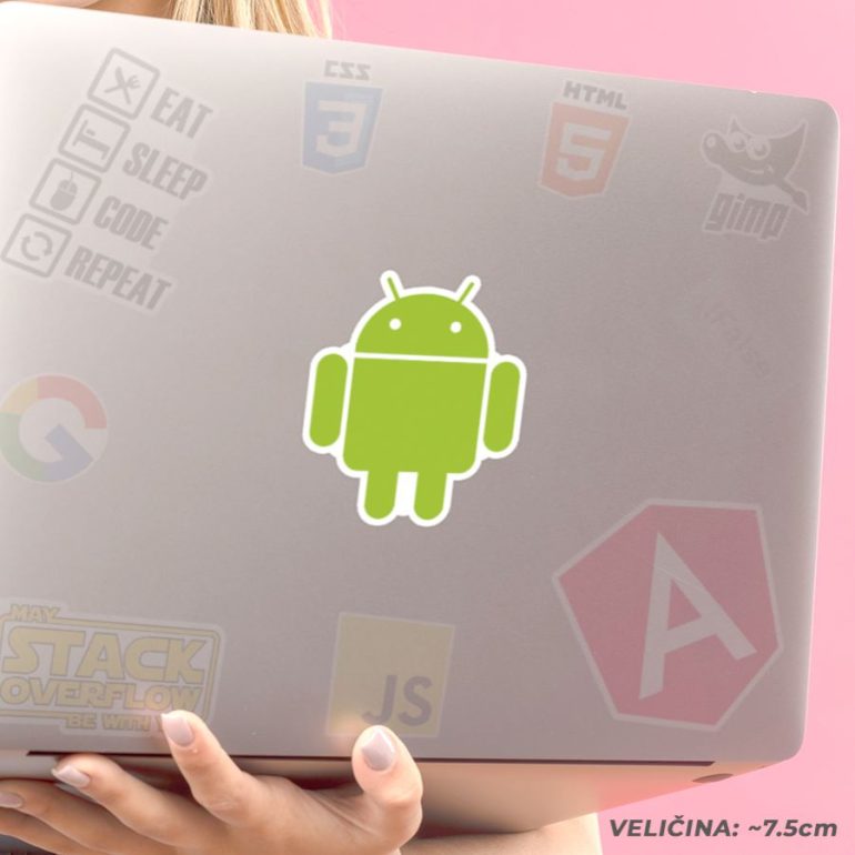 Android stiker za laptop