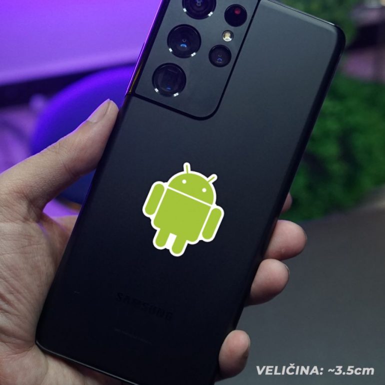Android stiker za laptop