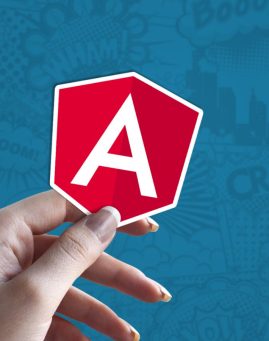 AngularJS stiker za laptop
