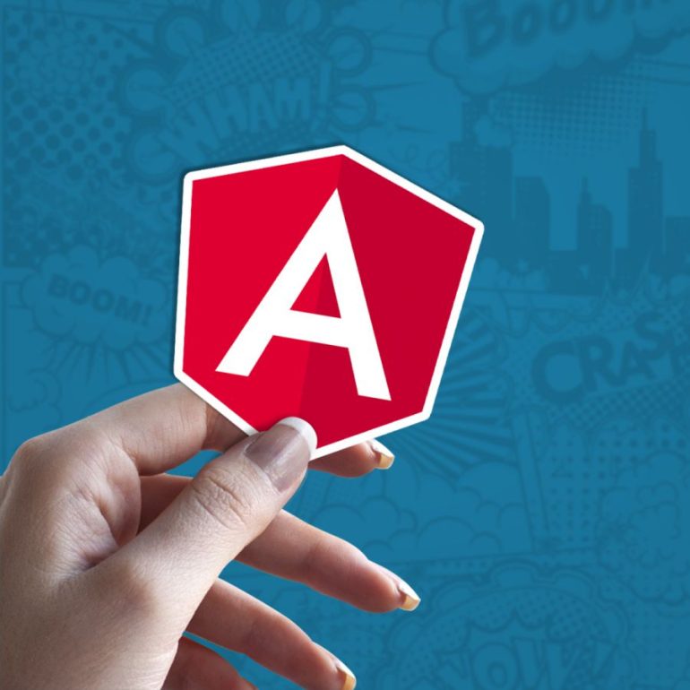 AngularJS stiker za laptop