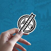 Best Programmer stiker za laptop