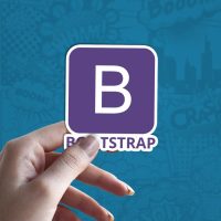 Bootstrap stiker za laptop