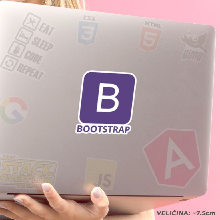 Bootstrap stiker za laptop