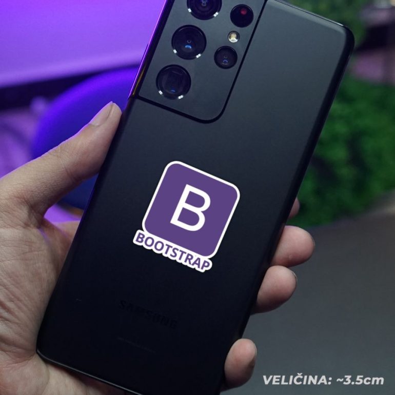 Bootstrap stiker za laptop
