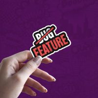 Bug Feature stiker za laptop