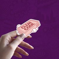 Clean Code stiker za laptop