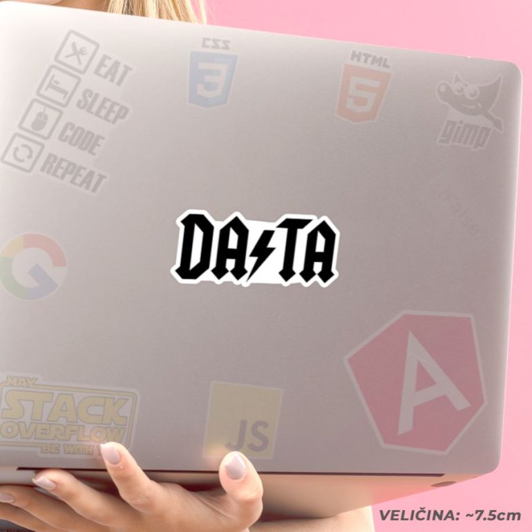 Data stiker za laptop