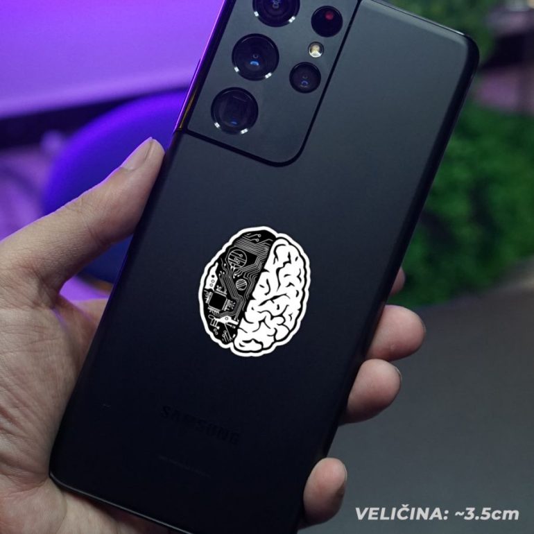 Digital Brain stiker za laptop