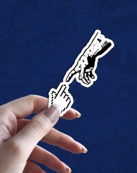 Divine Click stiker za laptop