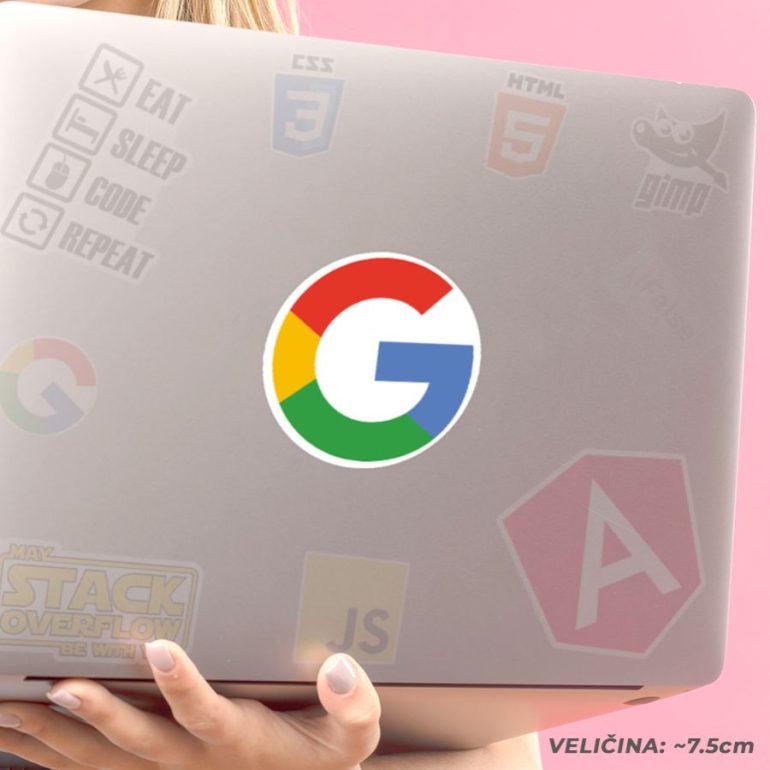 Google stiker za laptop