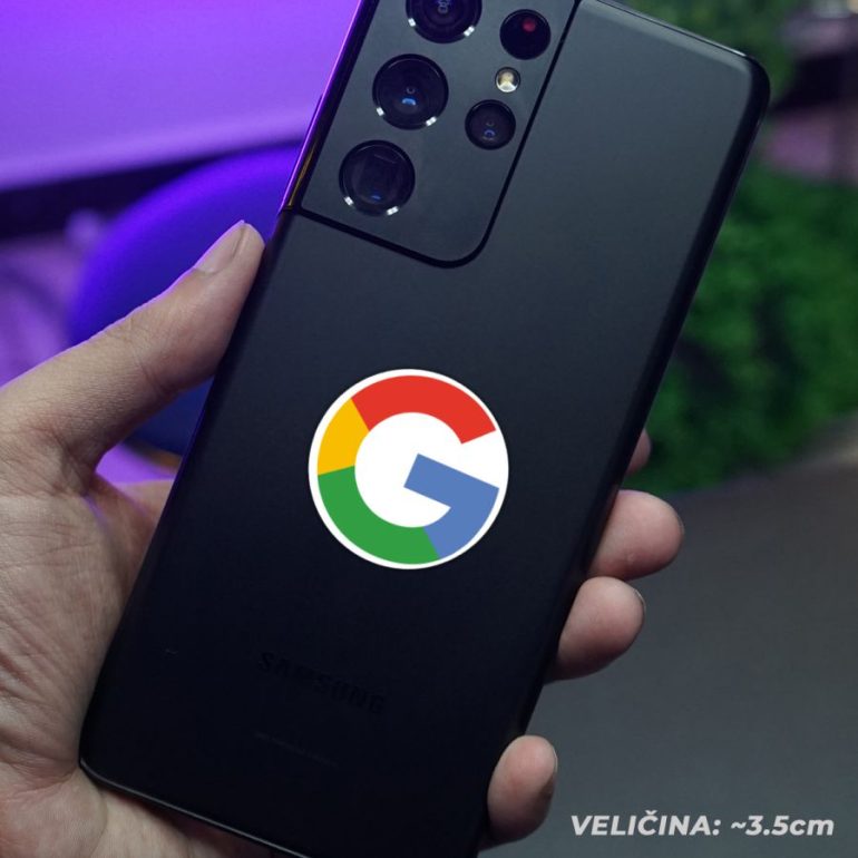 Google stiker za laptop