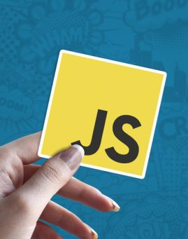 Javascript stiker za laptop