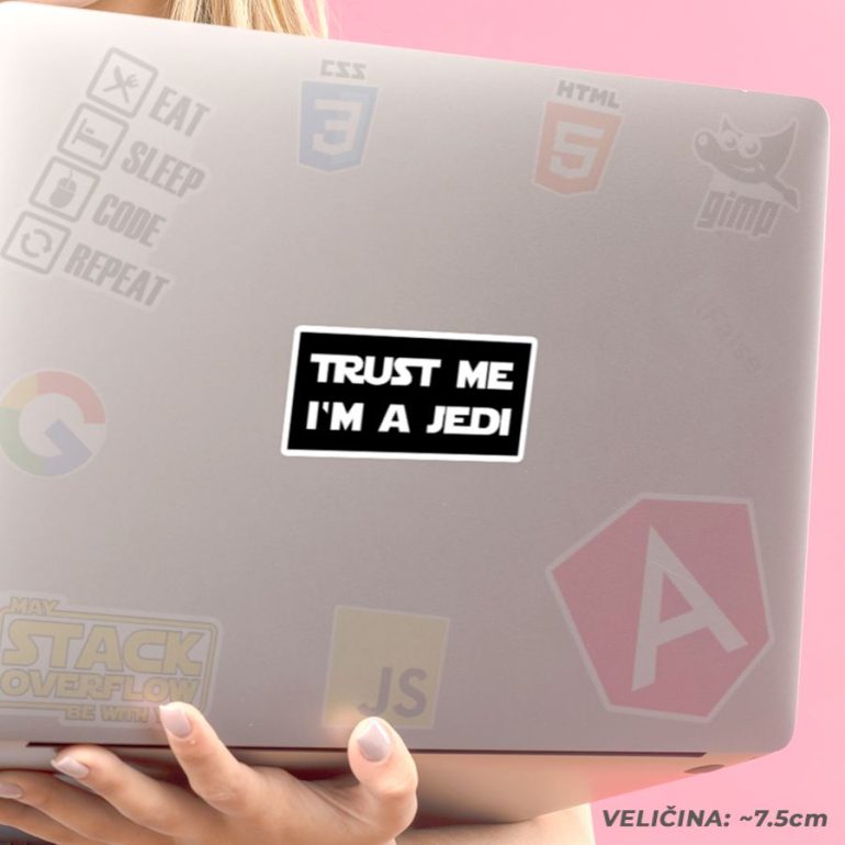 Jedi stiker za laptop