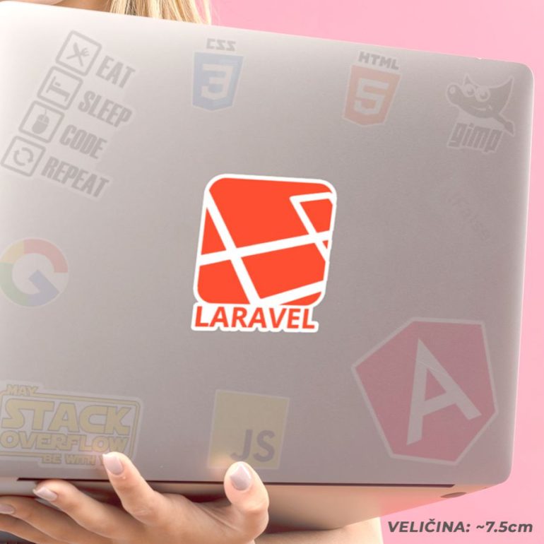 Laravel stiker za laptop