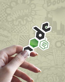 NodeJS stiker za laptop