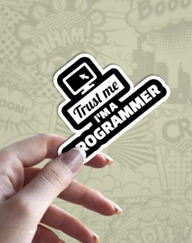 Programmer stiker za laptop