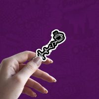 Pulse Code Coffee stiker za laptop