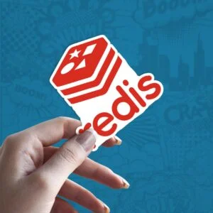 Redis stiker za laptop