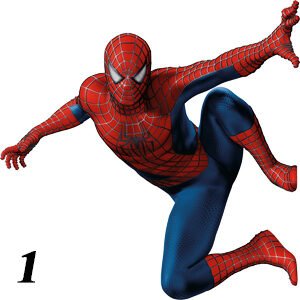 Spider man slicica za ranac
