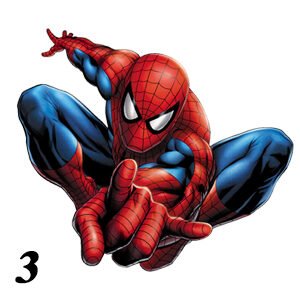 Spider man slicica za ranac