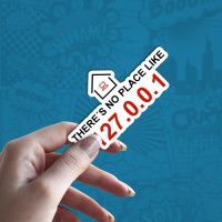 There is no place like home stiker za laptop