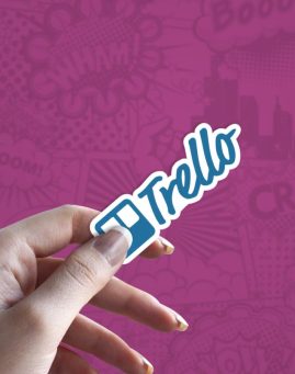Trello stiker za laptop