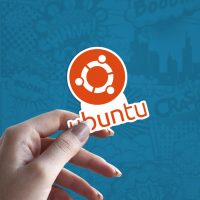 Ubuntu stiker za laptop
