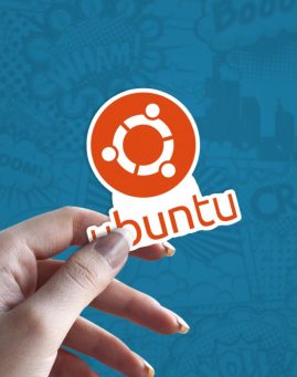 Ubuntu stiker za laptop