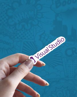 Visual Studio stiker za laptop