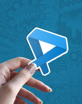 Visual Studio stiker za laptop