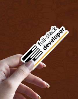 full stack developer stiker za laptop