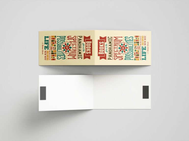 Panoramic spectrum bookmarker obelezivac za knjige