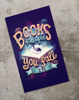 you fall in bookmarker obelezivac za knjige