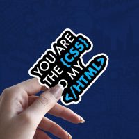 CSS to my HTML stiker za laptop auto