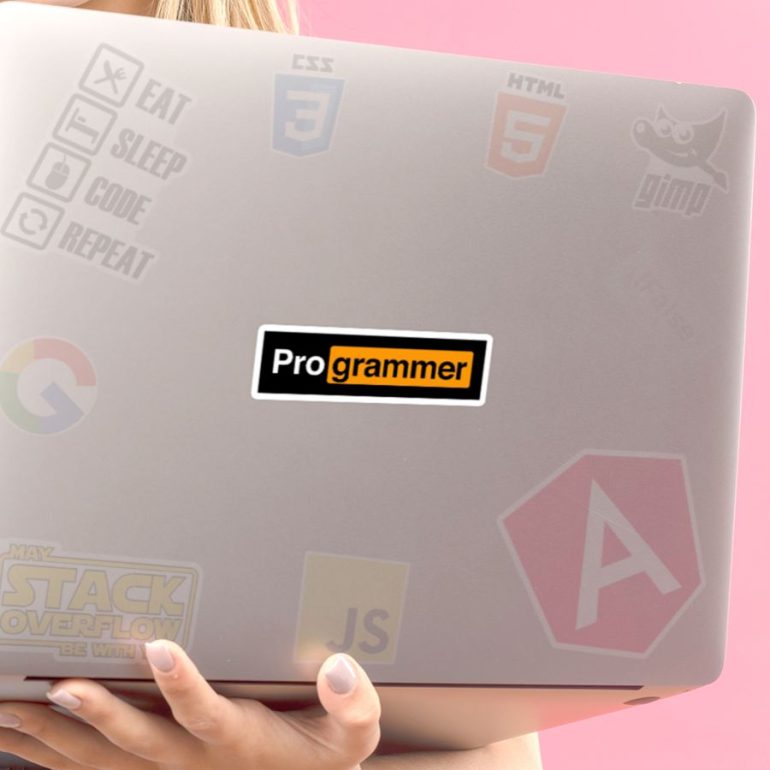 ProGrammer stiker za laptop auto