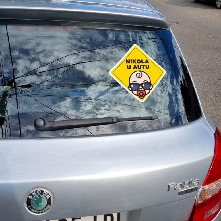 Cool Baby nalepnica stiker za auto