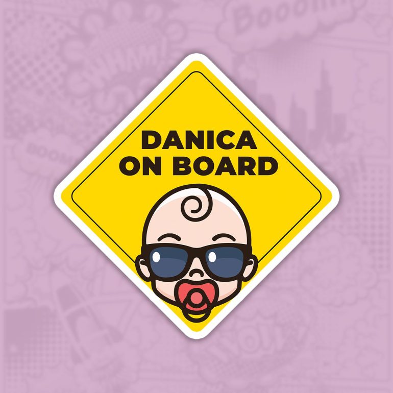 Cool Baby nalepnica stiker za auto