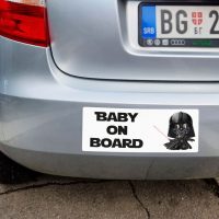 Darth Baby nalepnica stiker za auto