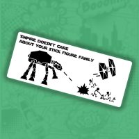 Empire Doesnt care nalepnica stiker za auto