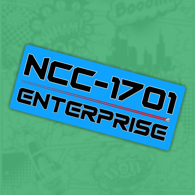 Enterprise nalepnica stiker za auto