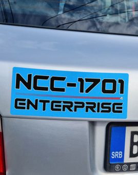 Enterprise nalepnica stiker za auto