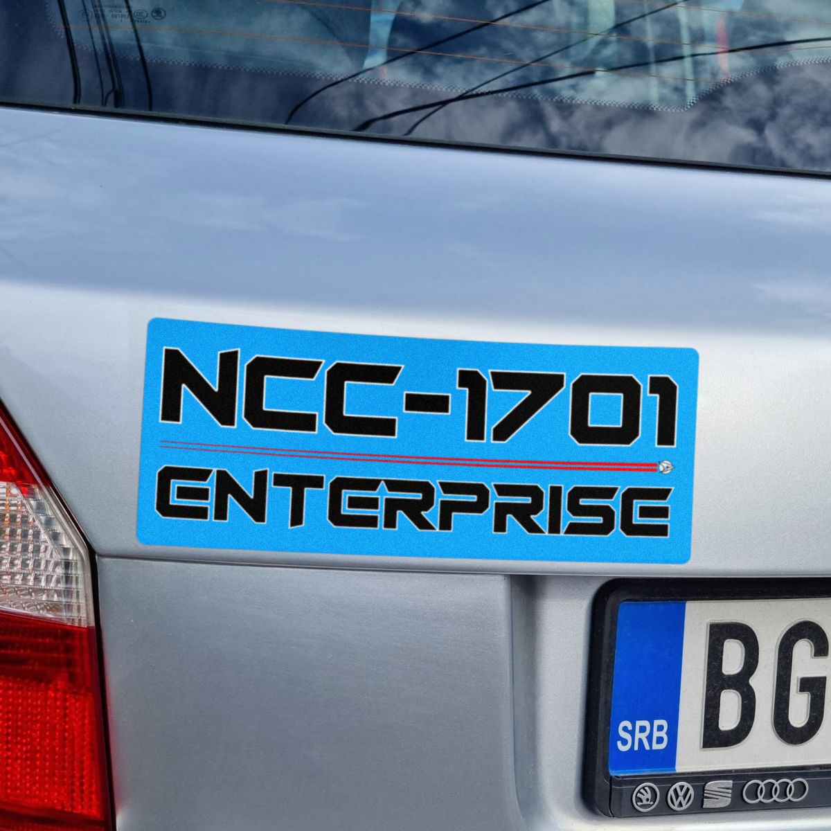Enterprise nalepnica stiker za auto Enterprise nalepnica stiker za auto