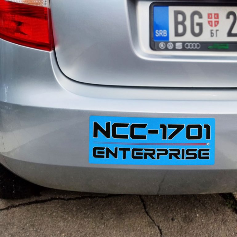 Enterprise nalepnica stiker za auto
